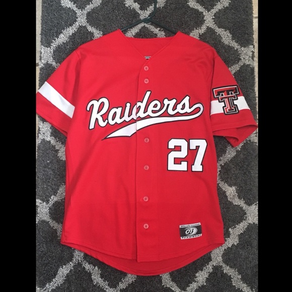 texas tech baseball jerseys
